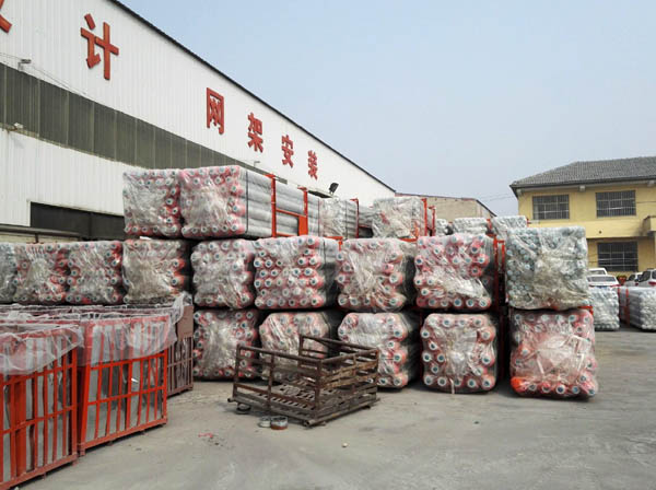 安康网架成品待发